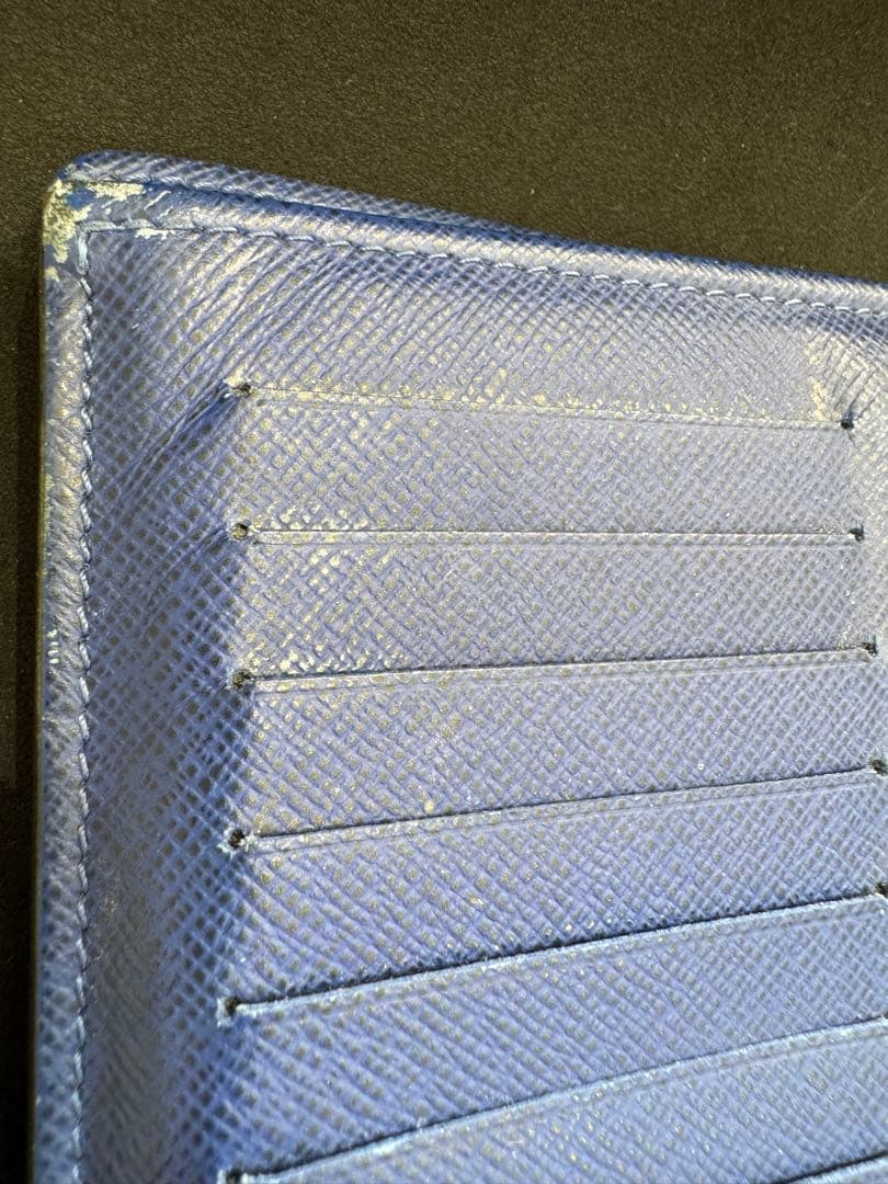 ノ*エ様 ポルトフォイユ・ブラザ　ルイヴィトン　タイガラマ　ブルー限定ショッパー