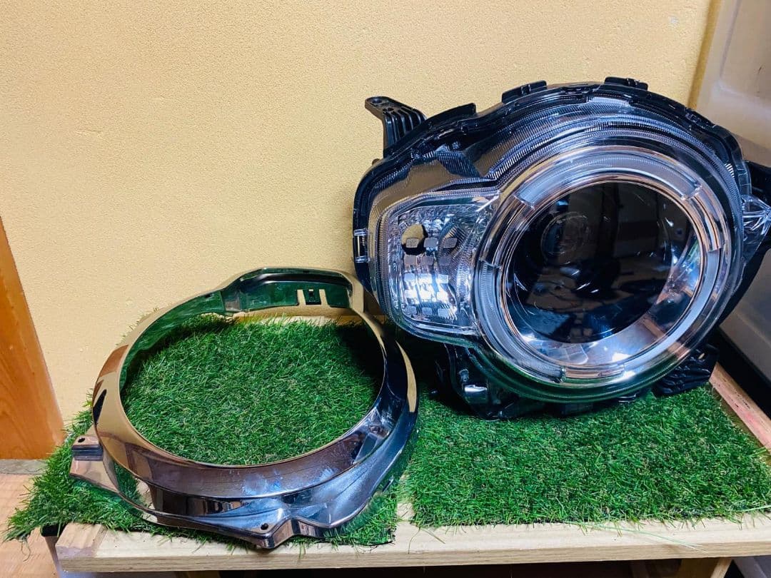 スズキ ハスラー LEDヘッドライト クローム仕上げ