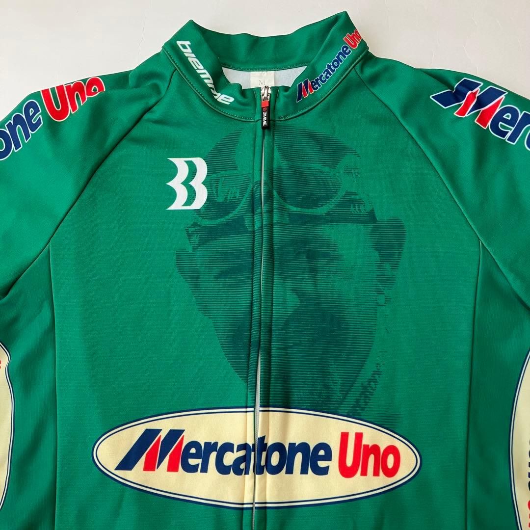 マルコパンターニ Mercatone Uno サイクルジャージ 長袖 Mサイズ