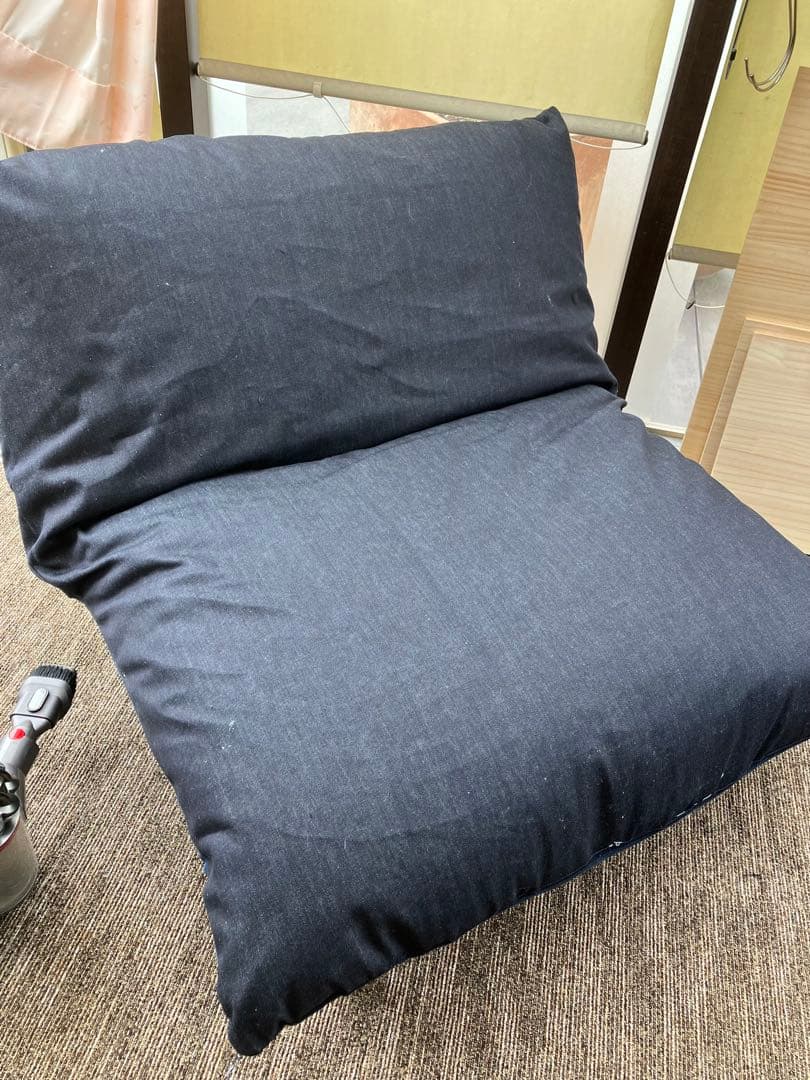 ハンドメイド　リーンロゼ社　カラン　1.5人掛用ソファカバー　デニム生地