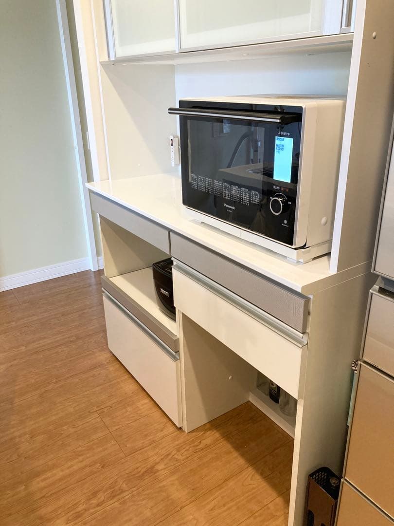 ACTAS ホワイト カップボード　3/16まで出品