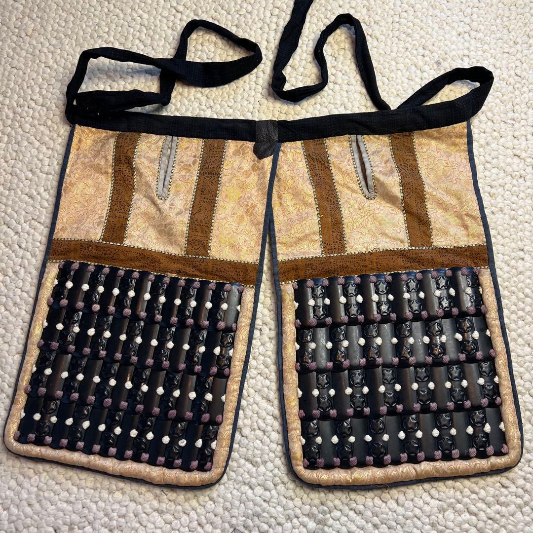 高級美品！【日本 甲冑】鎧 三具 セット（籠手、佩楯、脛当て）【丸武工房さま製】