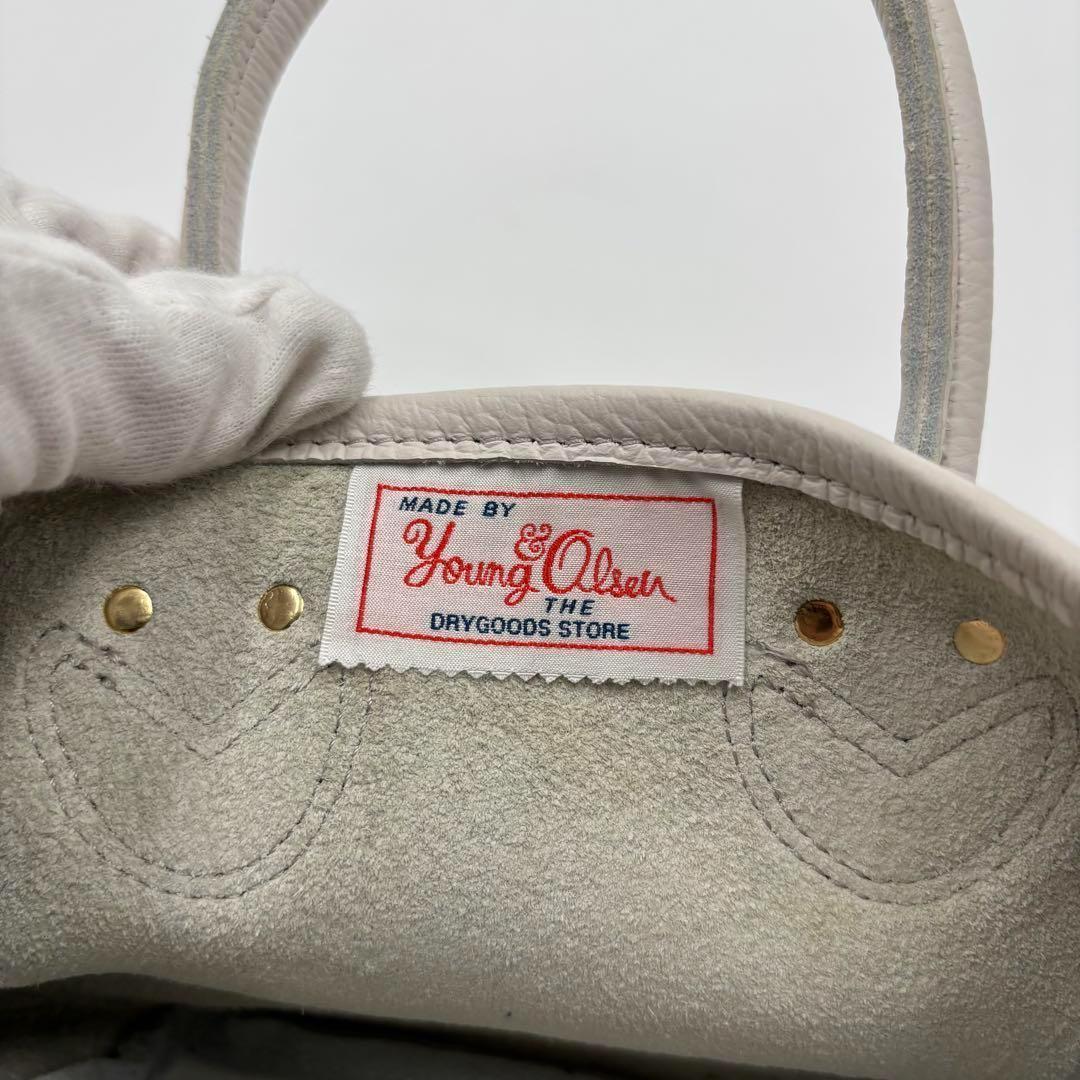 【未使用に近い】 ヤングアンドオルセン 2way ショルダーバッグ チェーン