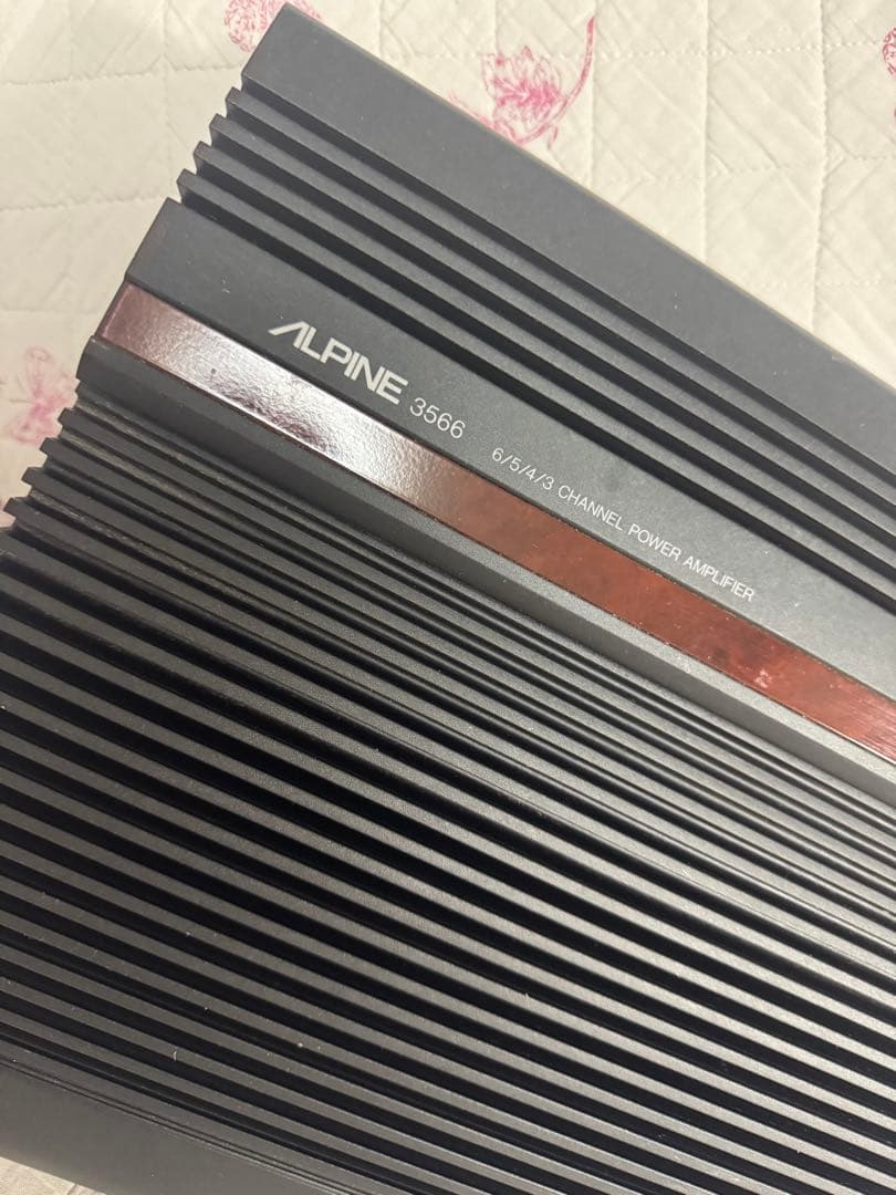 ALPINE　アルパイン　3566 パワーアンプ