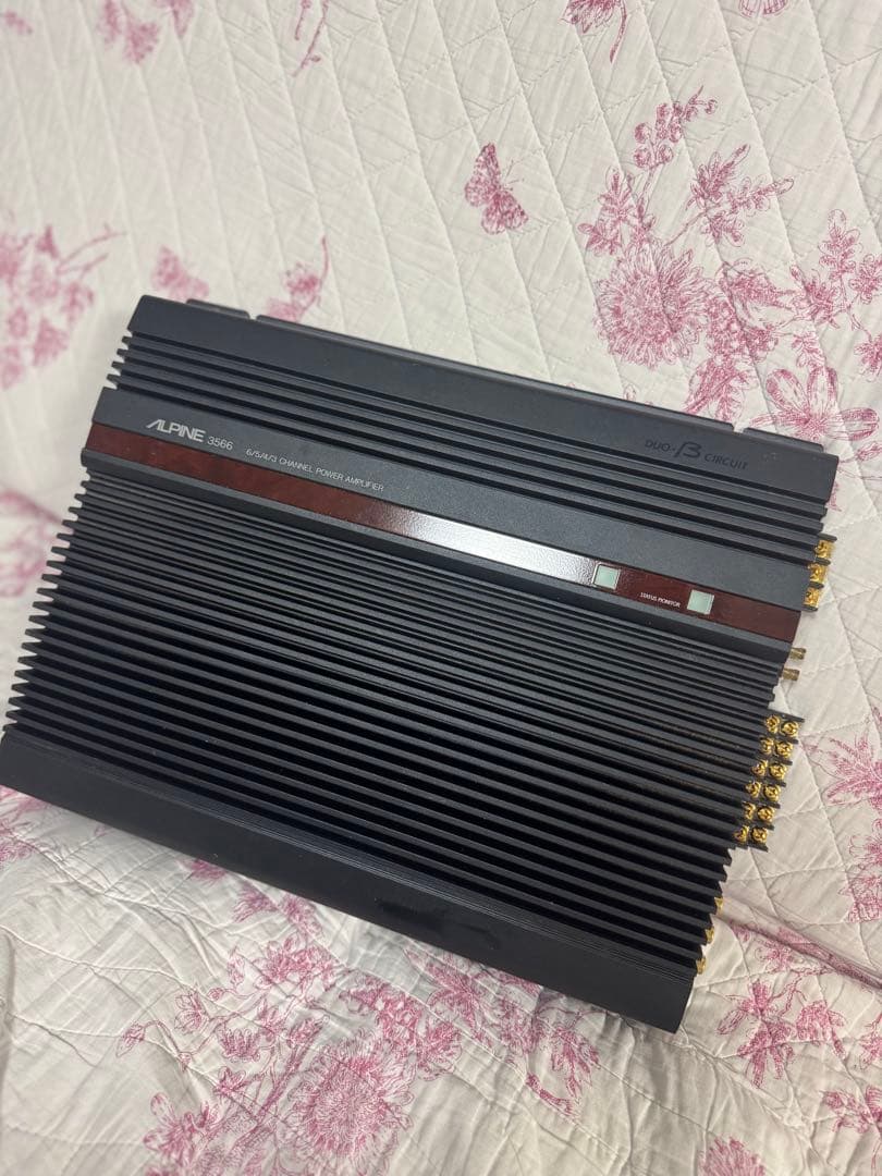 ALPINE　アルパイン　3566 パワーアンプ