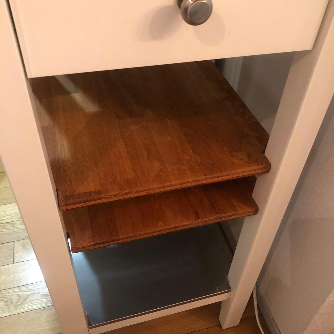 【廃番　たのメル便5,000円込】　IKEA Stenstorp キッチンワゴン