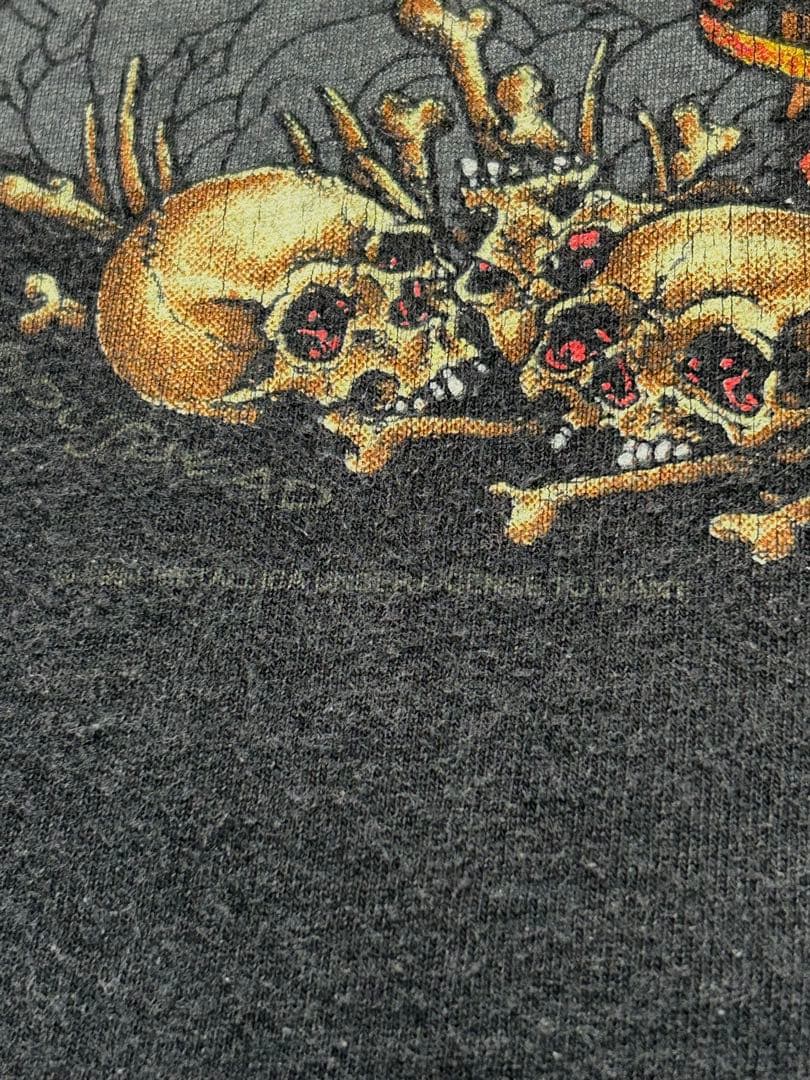 90s LLICA Pushead パスヘッド バンドT 1994 L