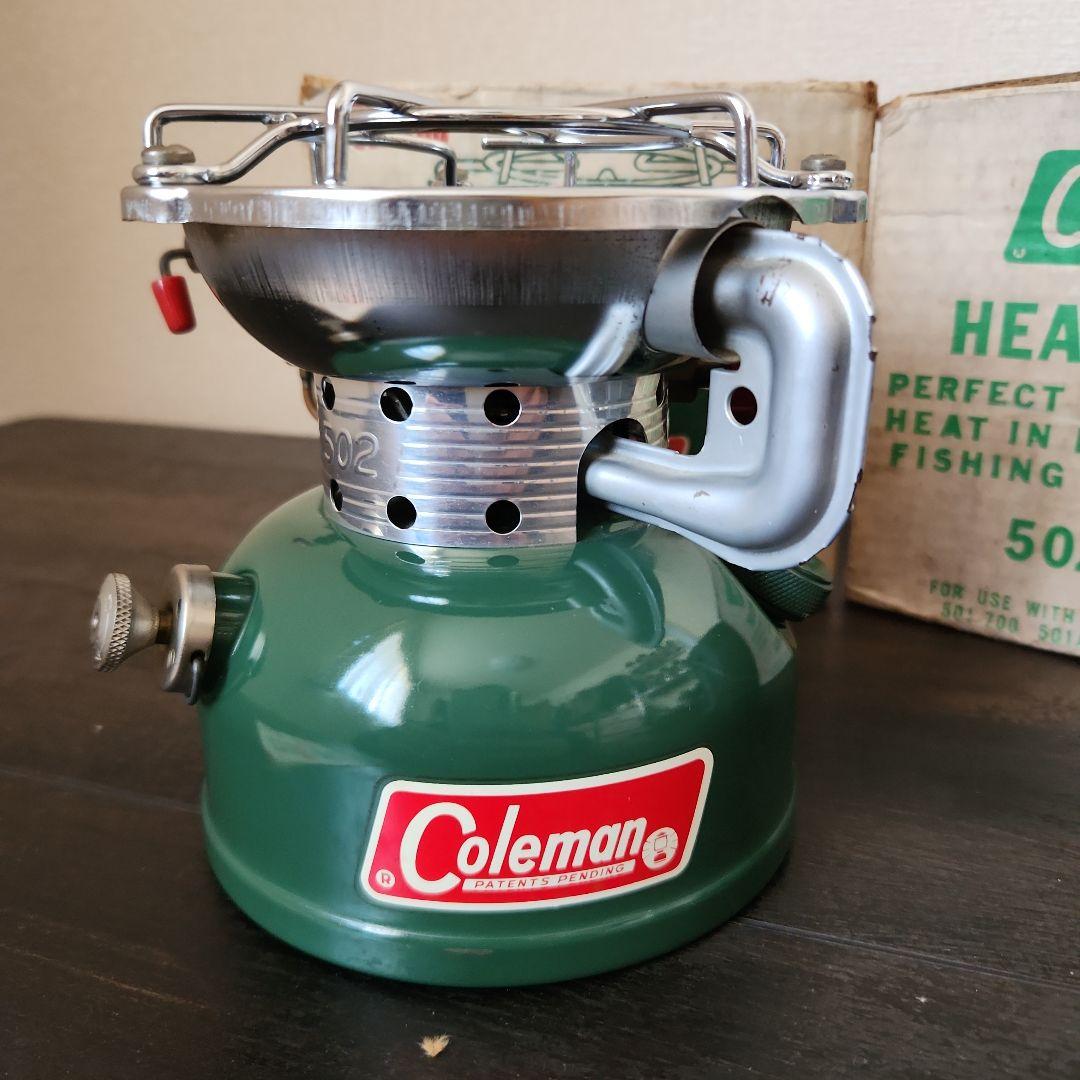 Coleman 502 シングルストーブ パテペン 1969年3月製造