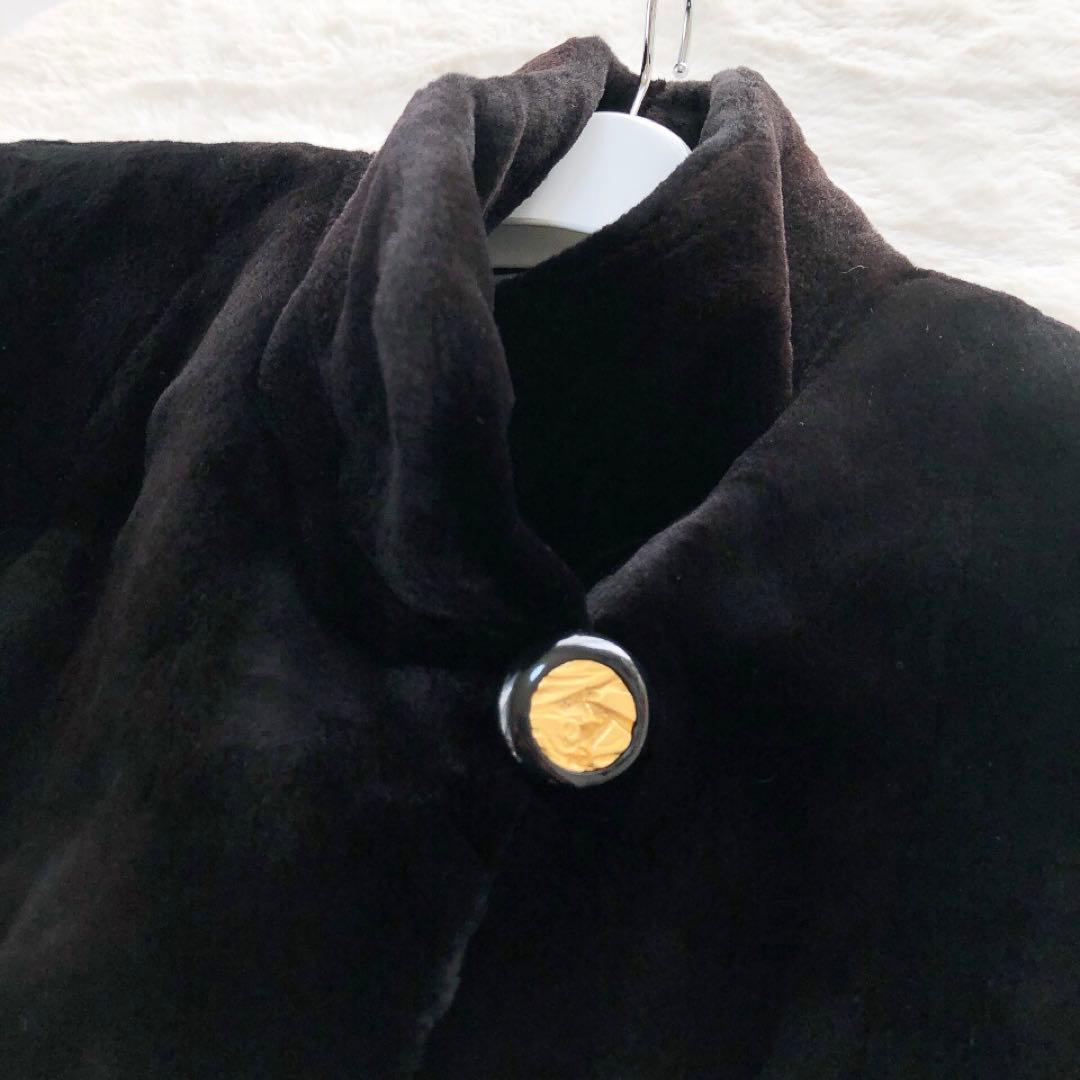 SAGAMINK*サガミンク　ロングコート　リアルファー　毛皮　ブラウン