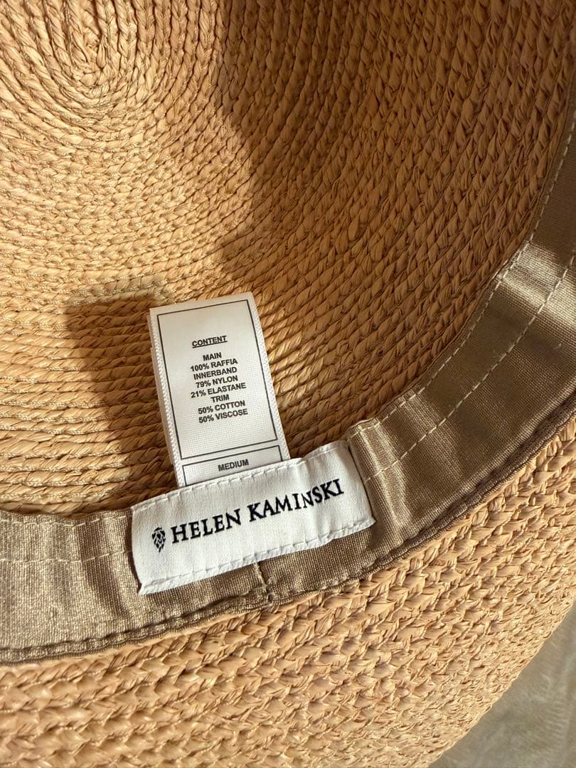 lonlon　Helen Kaminski ラフィアハット