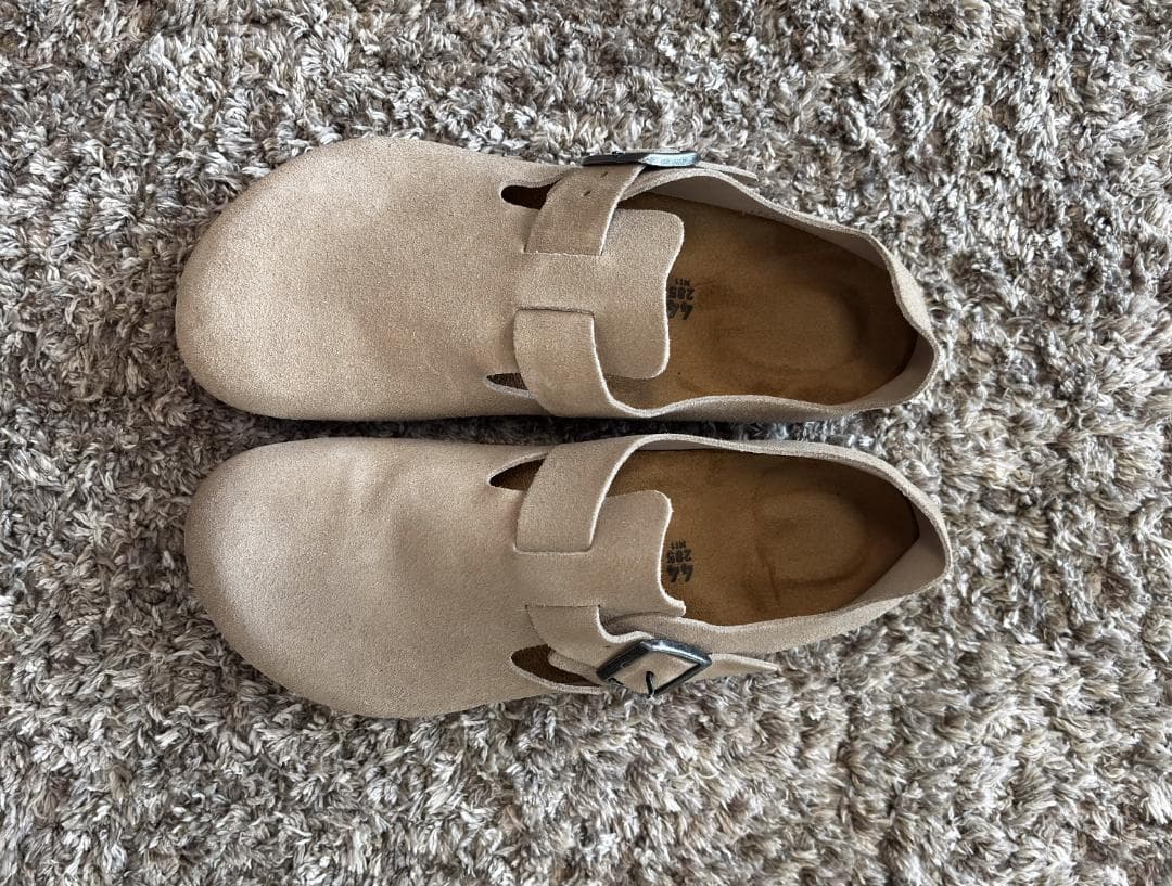 【極美品】Birkenstock ロンドン スエードレザー トープ