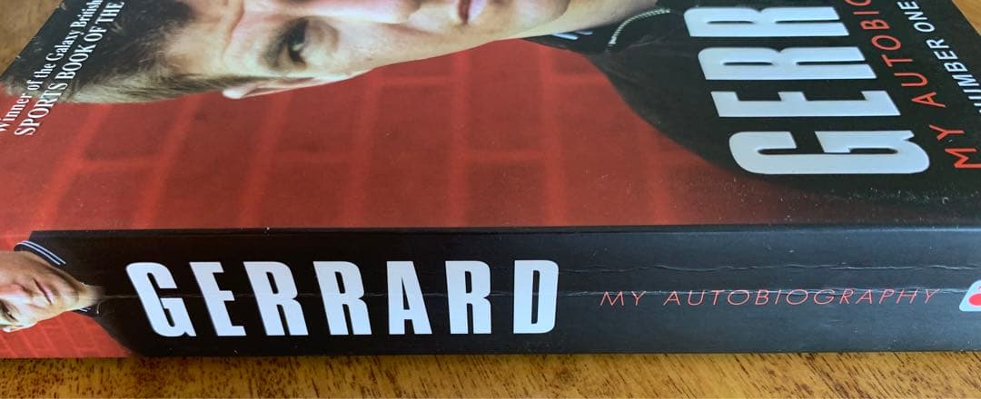 入手不可能！ジェラード自伝 GERRARD My Autobiography