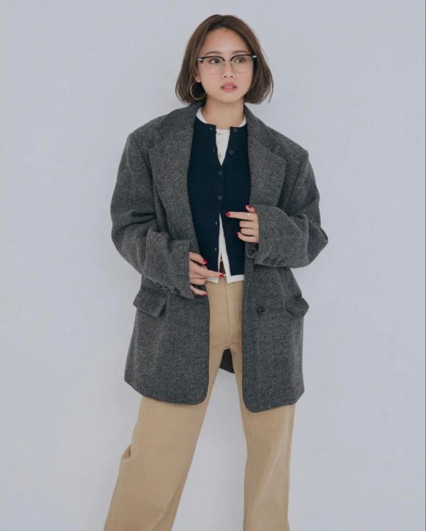 COELIE/collabオーバーショルダーテーラードジャケット/S