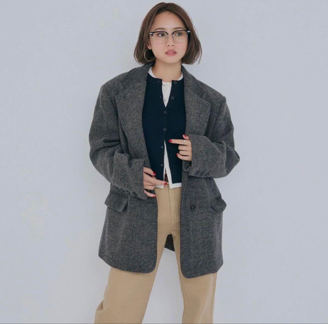 COELIE/collabオーバーショルダーテーラードジャケット/S