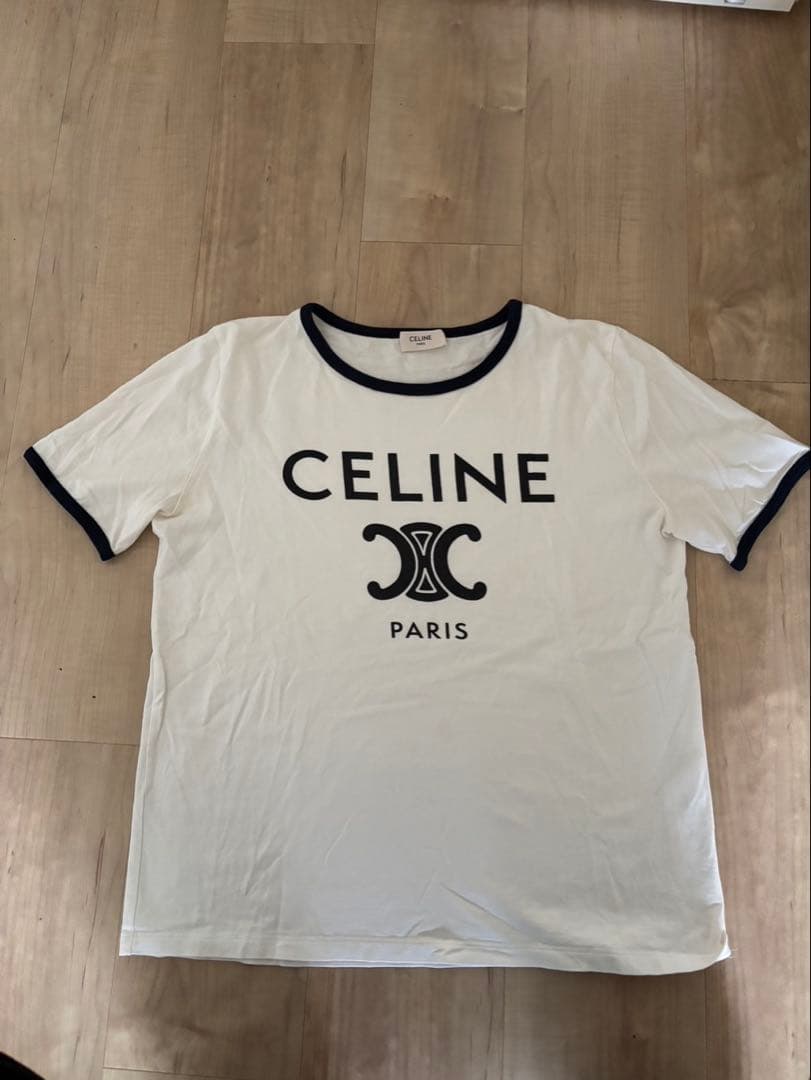 CELINE 半袖Tシャツ M ホワイト