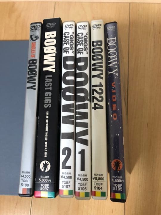 BOφWY DVD 6枚セット