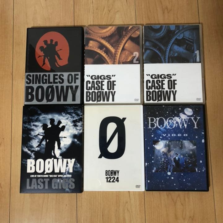 BOφWY DVD 6枚セット