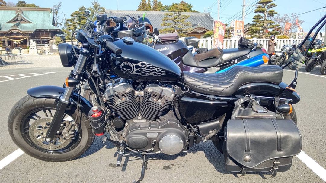 ハーレー　ダビッドソン　スポーツスター、インジェクション用タンク　タンクキャップ