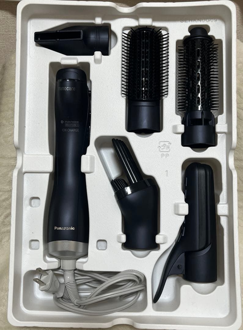 ナノケア　くるくるドライヤー　EH-KNOJ