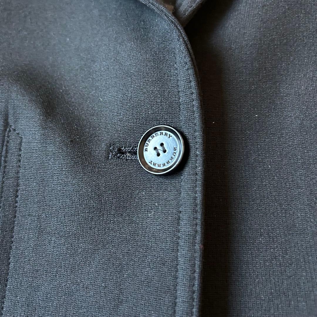 BURBERRY チルドレン 12Y メガチェック柄 テーラードジャケット 黒