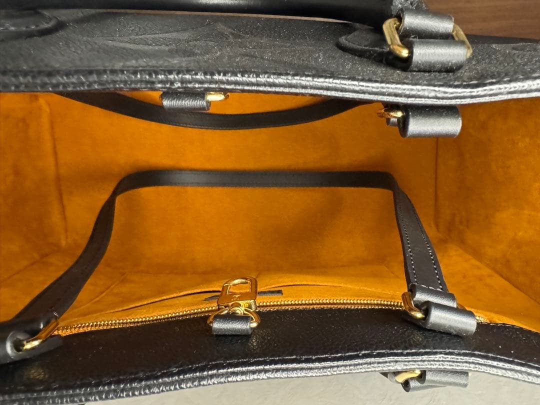 【極美品】ルイヴィトン　オンザゴーGMモノグラムアンプラントノワールM44925