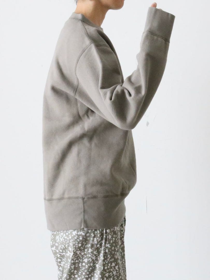 TOUJOURS クルーネックプルオーバー