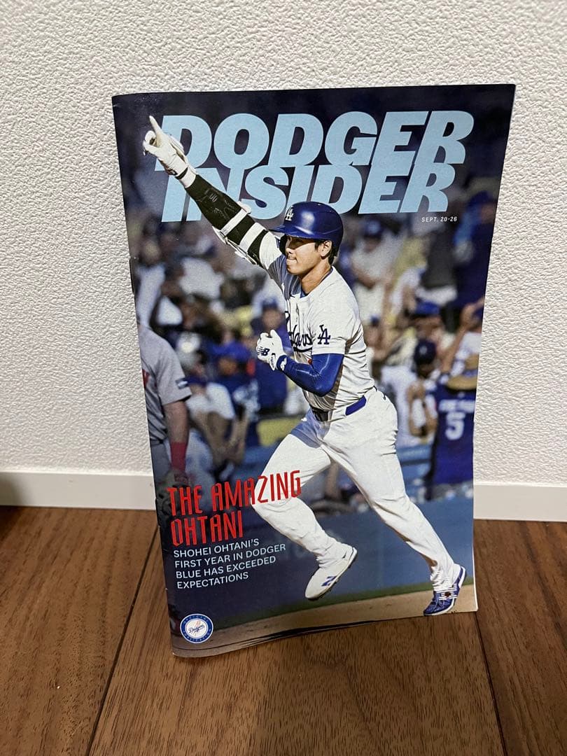 新品　ボブルヘッド人形　大谷翔平　MVP 2025/4/2 球場配布　冊子付き