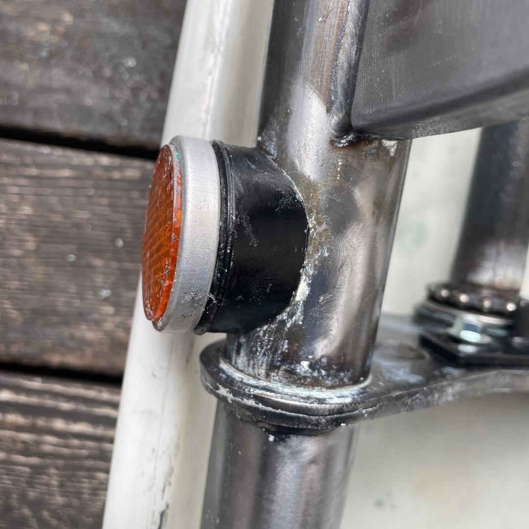 【シャリー用】5cmローダウン＆ディスク付 純正タイプフロントフォーク キット