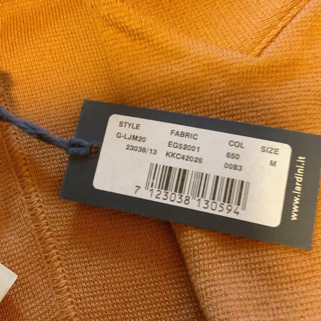 [希少カラーテラコッタ新品]LARDINI ニットジャケット
