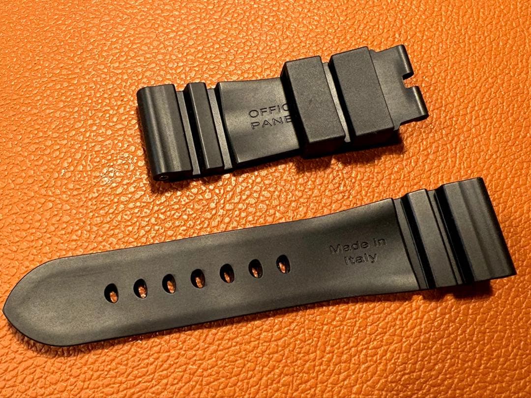 【美品】パネライ ルミノール47m用 純正 ラバーベルト　BA用