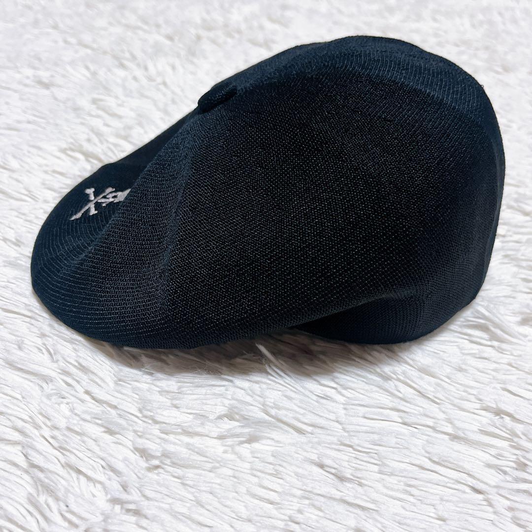 【2WAY】カンゴール　マスターマインド　コラボ　ハンチング　ベレー帽　L 黒