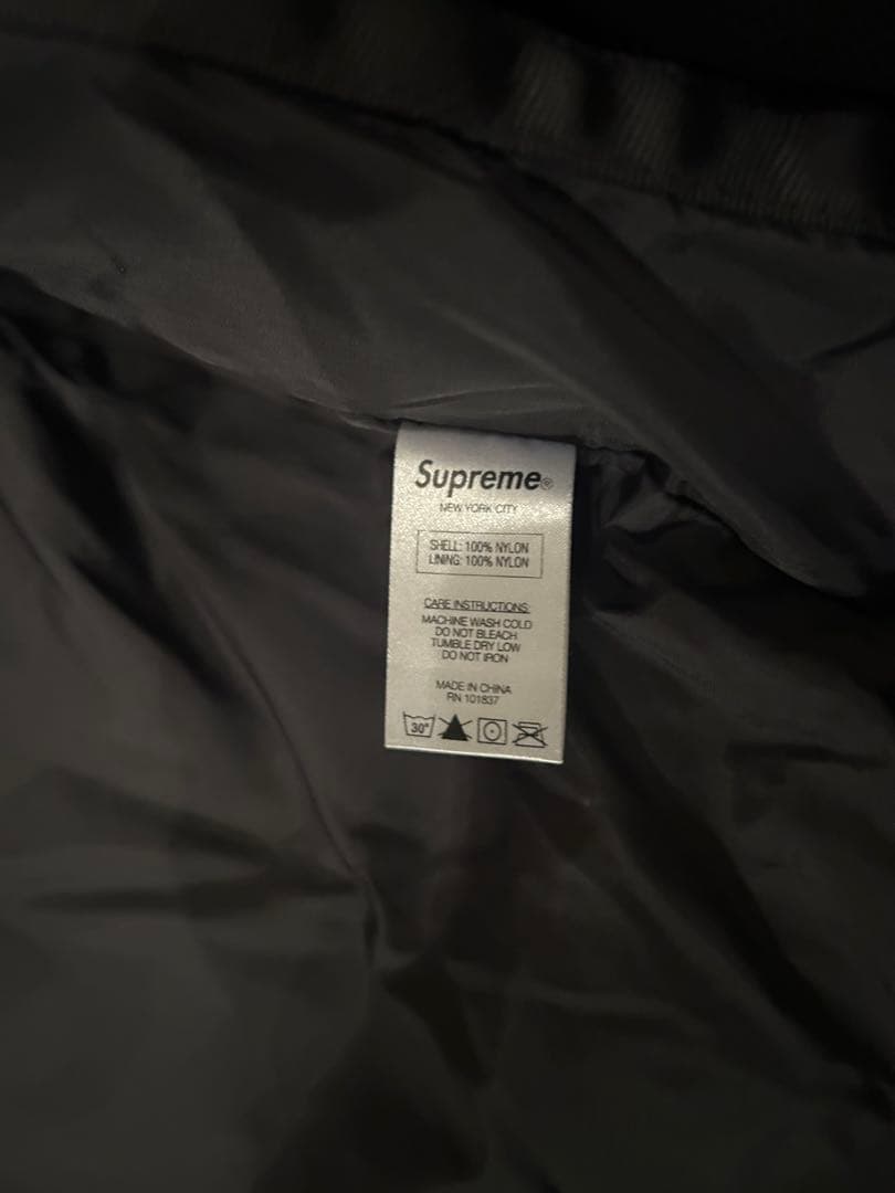 【良品】supreme Silver Ski Vest