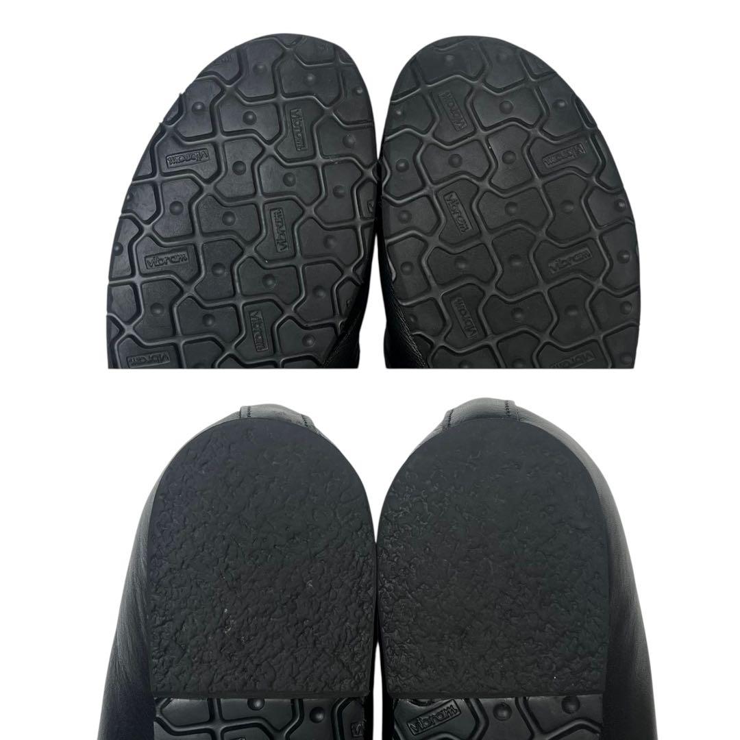 【極美品】nakamura 27D C-06 レザーシューズ vibram 黒