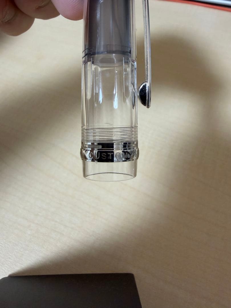 PILOT 万年筆 カスタムヘリテイジ92 透明軸Fニブ 2本セット