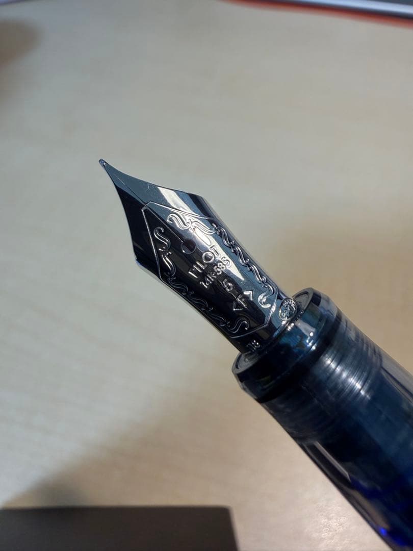 PILOT 万年筆 カスタムヘリテイジ92 透明軸Fニブ 2本セット