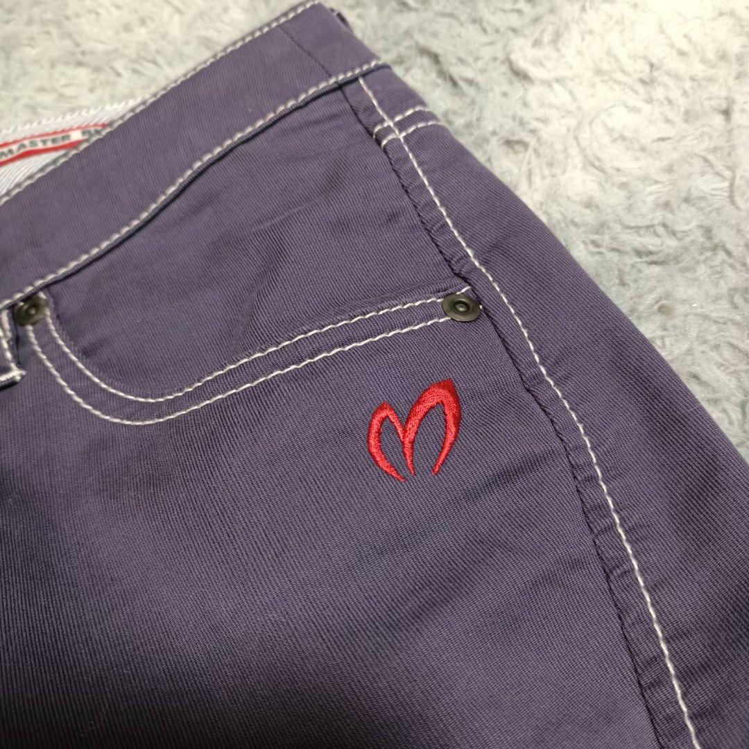 マスターバニー エディション　ストレッチ　パンツ　ゴルフ　刺繍　ウェア