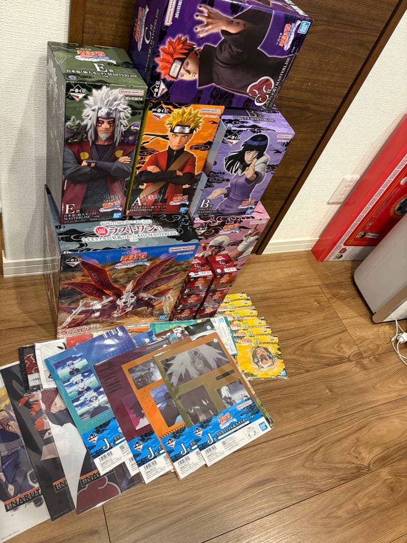 一番くじ　ナルト　疾風伝　輪廻の嘆きと平和の架け橋　フィギュアフルコンプセット