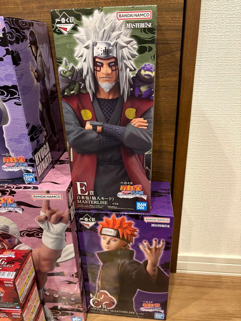 一番くじ　ナルト　疾風伝　輪廻の嘆きと平和の架け橋　フィギュアフルコンプセット