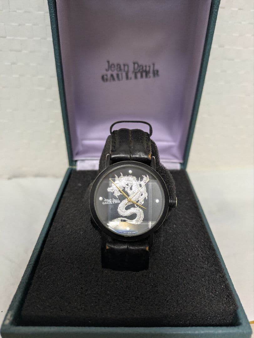 【電池切れ】Jean Paul Gaultier ドラゴン腕時計