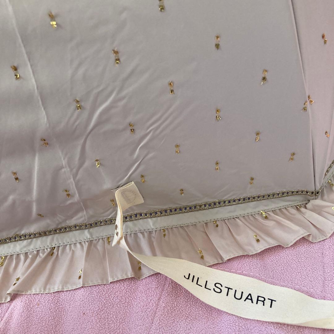 新品JILL STUART 折りたたみ日傘一級遮光　晴雨兼用ジルスチュアート