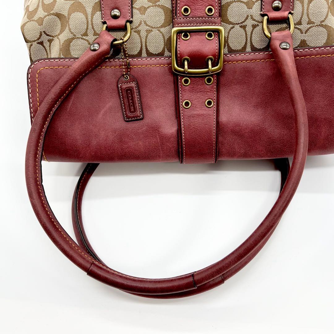 専用Coach 5774 Soho Signature Totebag y2k