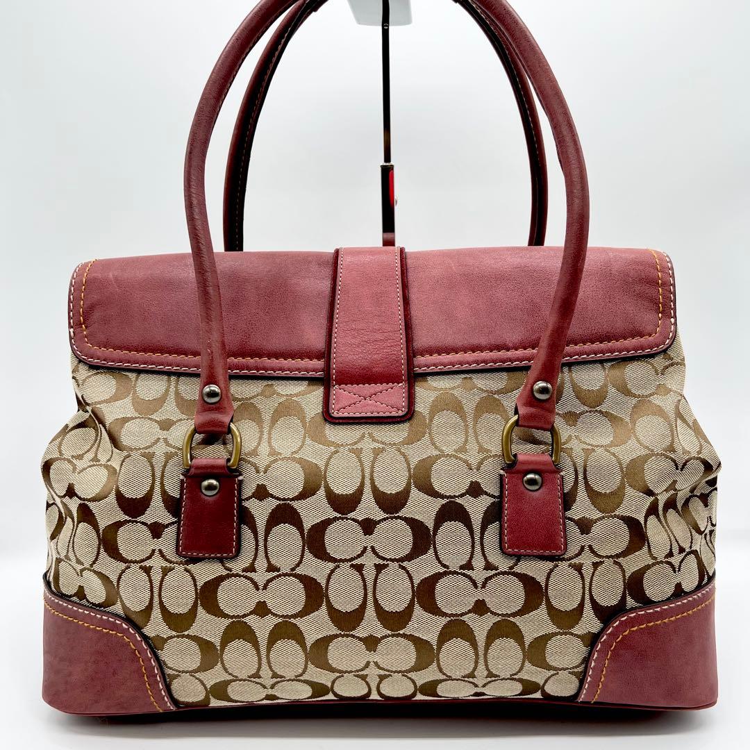 専用Coach 5774 Soho Signature Totebag y2k