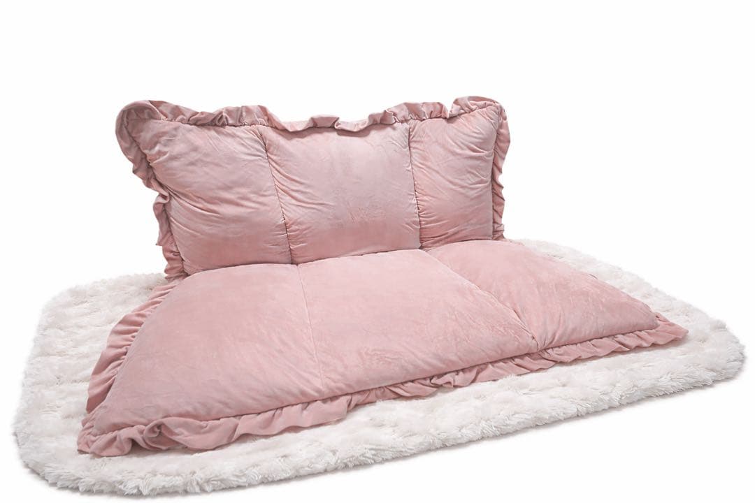 【み】カラン フロアソファ 1S （W690～1140） ピンク