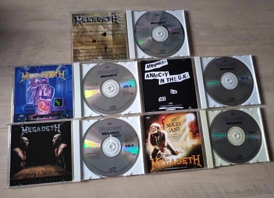 メガデス/メガボックス～シングル・コレクション
