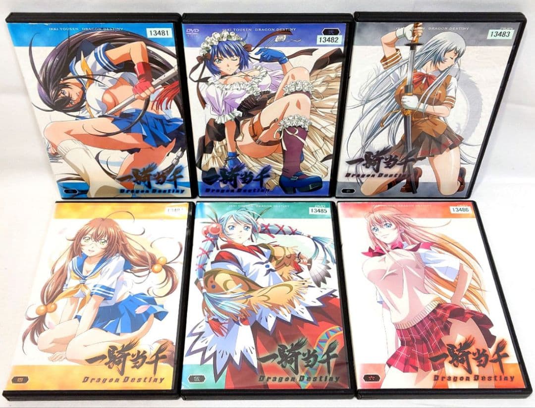 一騎当千【1期～4期】DVD 全25巻セット