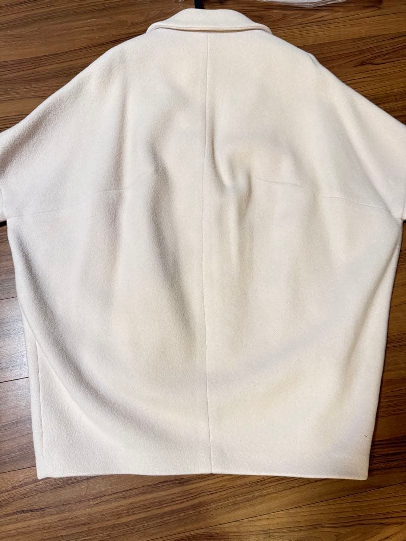 【ENFOLD/エンフォルド】ショートビーバーBOXコクーンコート