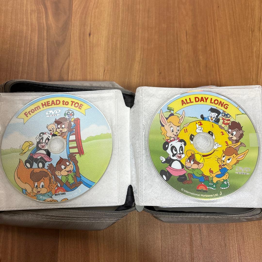 おうち英語　1〜5歳向け　DVDセット 38枚