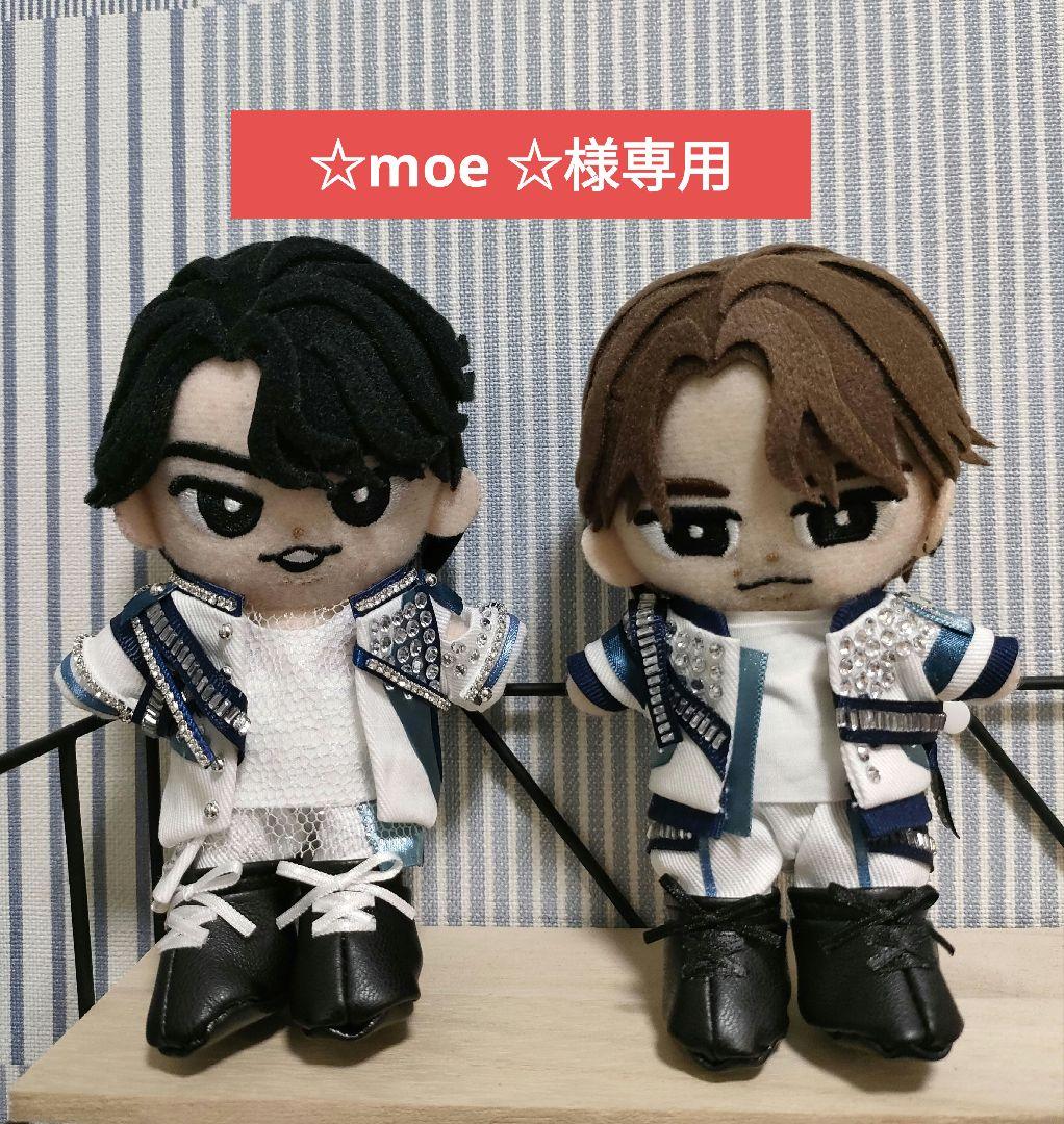 ☆moe☆　ゆりぐみさん白紺お衣装ミニサイズ