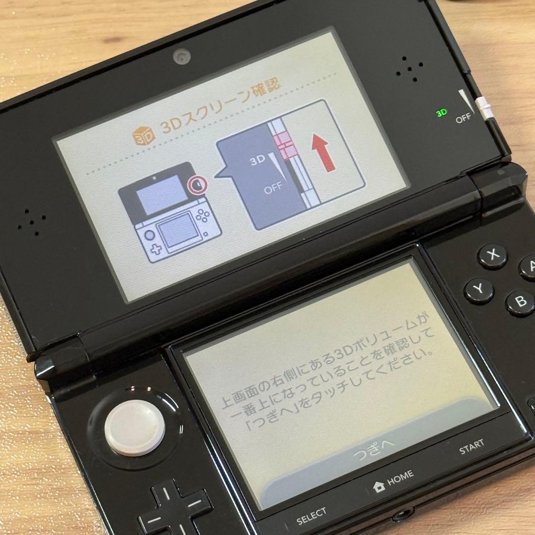 7-189 ニンテンドー3DS クリアブラック