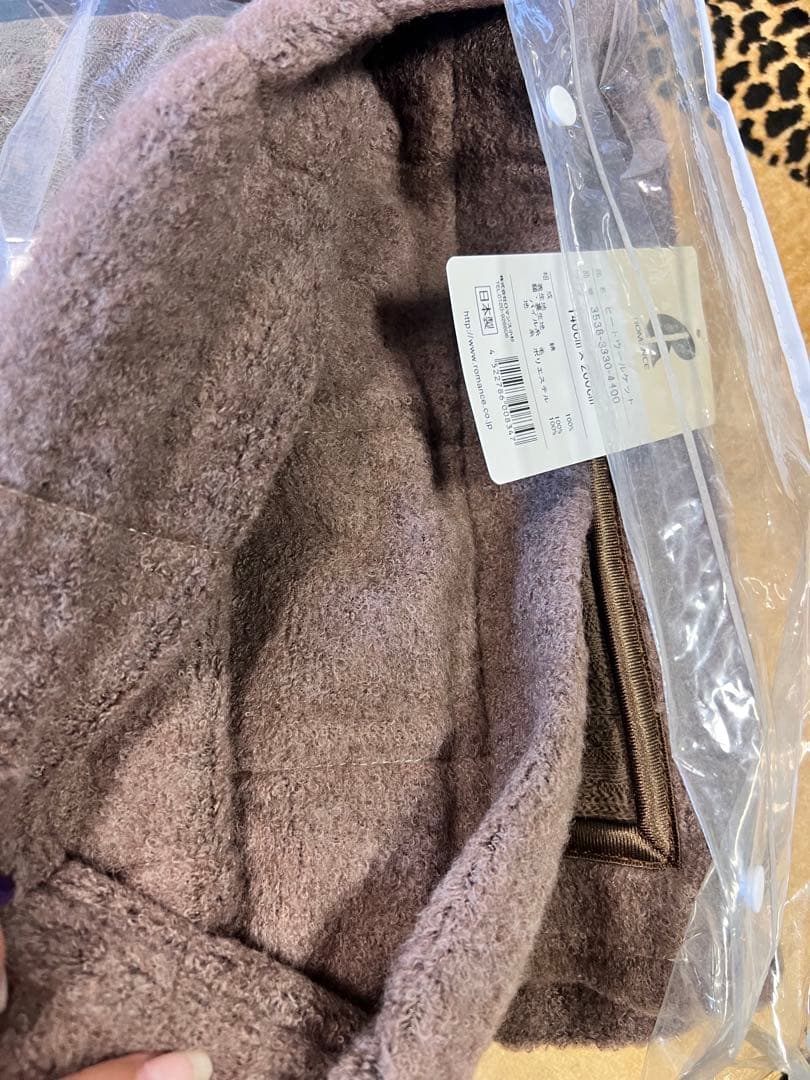 ロマンス小杉 ヒートウールケット 140×200cm 4枚セット ブラウン系